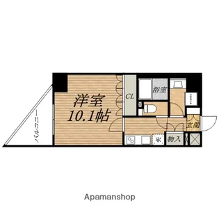 ビエラコート内久宝寺【14階】の間取り