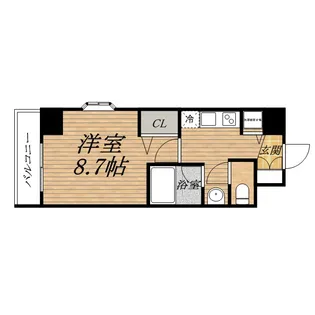 コンフォルトK【7階】の間取り