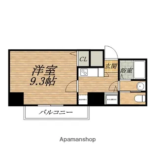 アドバンス大阪城レガーレ【13階】の間取り
