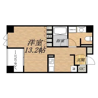 プライムアーバン堺筋本町【2階】の間取り