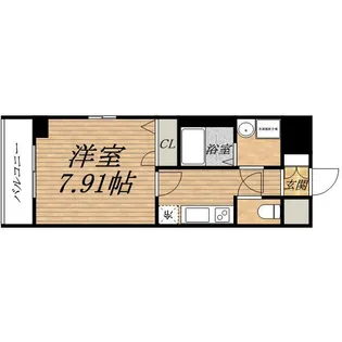 アーデン谷町【2階】の間取り