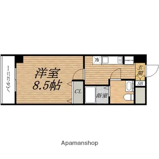 アーデン和泉町【7階】の間取り