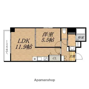 レオンコンフォート本町東【12階】の間取り