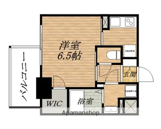 エスライズ御堂筋本町【14階】の間取り