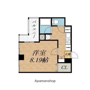 B-RISE新町【10階】の間取り