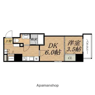 2Kの間取り画像