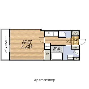 W-STYLE大阪谷町【9階】の間取り