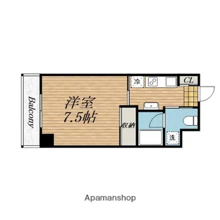 WISTERIA GARDEN【2階】の間取り