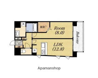 1Rの間取り画像