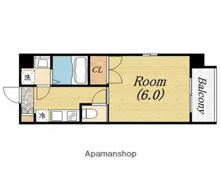 プロスプ【10階】の間取り