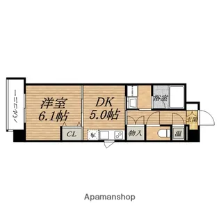 和宏一輝【4階】の間取り