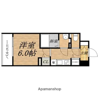 セイワパレス玉造駅前【3階】の間取り