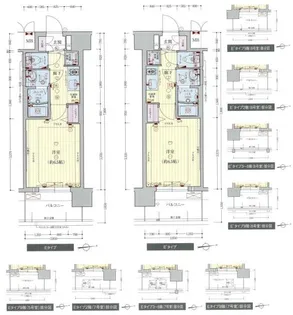 プレサンス四天王寺前夕陽ヶ丘【0406号室】の間取り