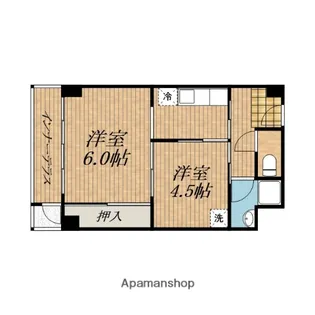 堀江テラス【9階】の間取り