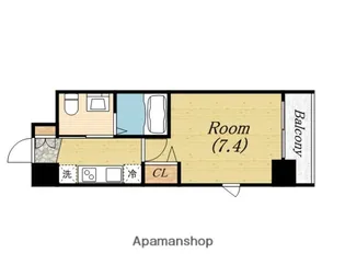 TLR RESIDENCE本町ウエスト【4階】の間取り