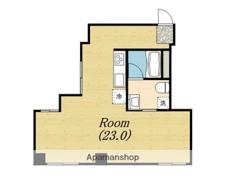 GARRET南堀江【3階】の間取り