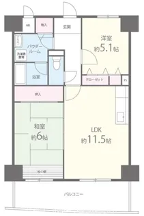 ベルフォーレ【2階】の間取り