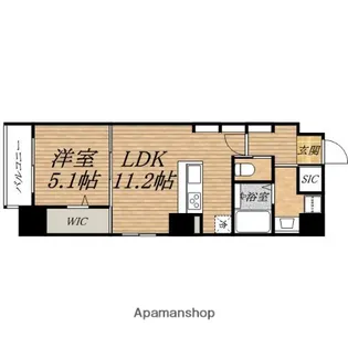 BRAVE北新町【7階】の間取り