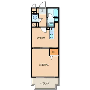 CASA DESPACIO【3階】の間取り