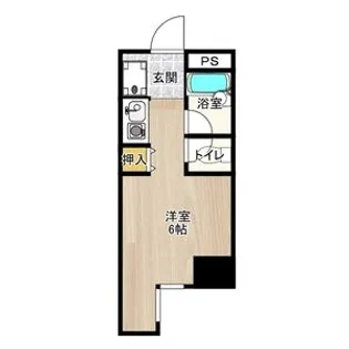 ノアーズアーク桃谷21【407号室】の間取り