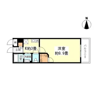 グレイスパルコート【4階】の間取り