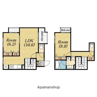 HORIE LUX【5階】の間取り