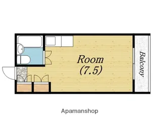 プリエール南堀江【7階】の間取り