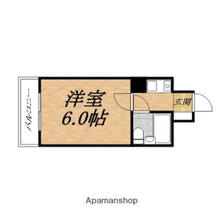 グレース日本橋【2階】の間取り