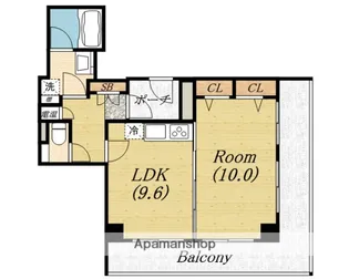 樹樹ガーデン【12階】の間取り