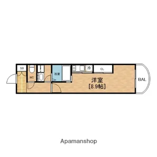 セレニテ日本橋【7階】の間取り
