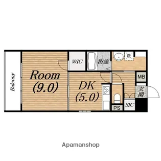 メゾン・デ・ノムラ島之内【11階】の間取り