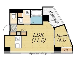 灯 AKARI【8階】の間取り
