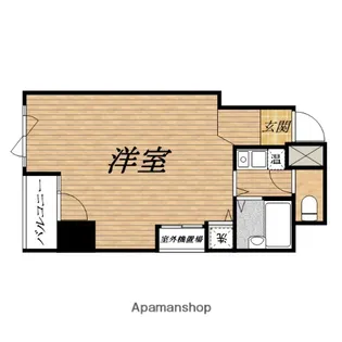 ディアコートセンバ【10階】の間取り