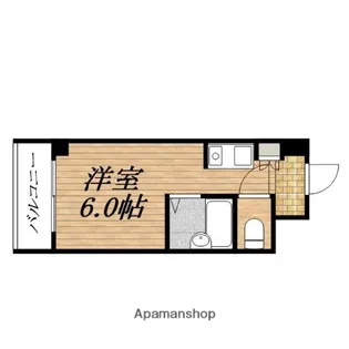ドミール堺筋本町【12階】の間取り
