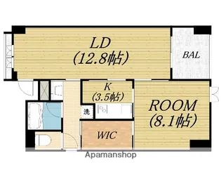 エフスタジオベロニカ【2階】の間取り