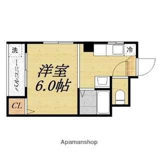 N’Sアーク天満橋【1階】の間取り