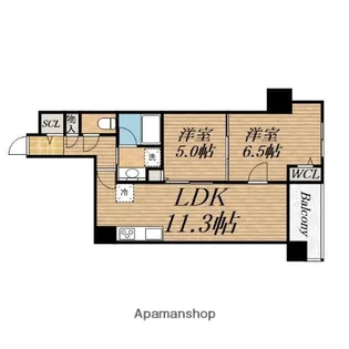 IBC RESIDENCE WEST【4階】の間取り