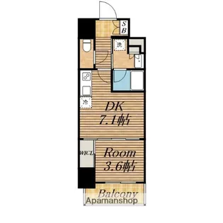 アーバネックス大阪城北【4階】の間取り