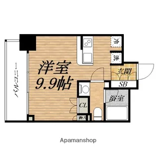 セイワパレス京橋コルティーレ【2階】の間取り