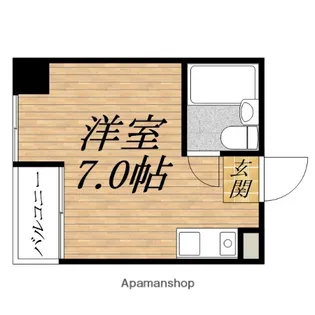 ラパンジール長堀【1階】の間取り