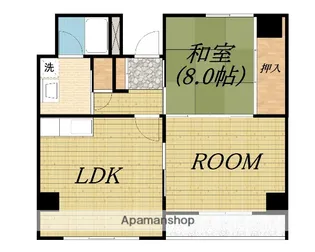 プリマール阿波座【5階】の間取り