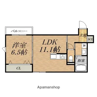 TRICERA COURT【2階】の間取り
