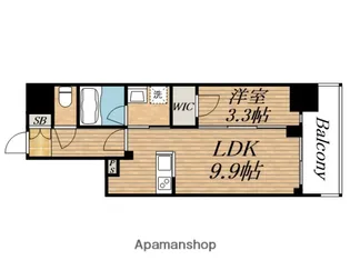 RJRプレシア南堀江【3階】の間取り