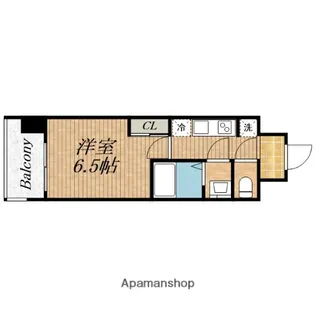 ブランシエスタ森ノ宮【10階】の間取り