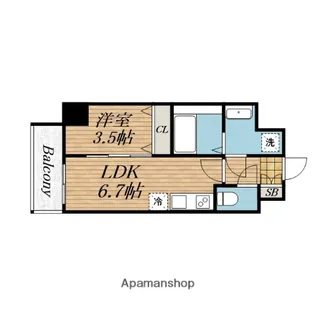 ソルテラス本庄西クレアスト【3階】の間取り