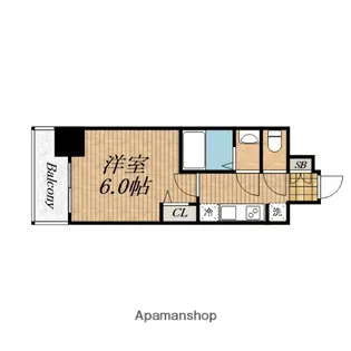 プレサンス九条グランデリーヴ【3階】の間取り