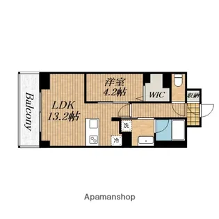サンエール南堀江【2階】の間取り