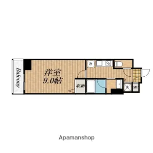 サンエール南堀江【2階】の間取り