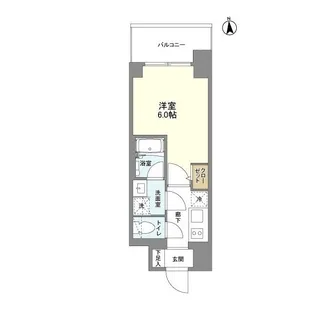 リヴェント難波ウエスト【0303号室】の間取り