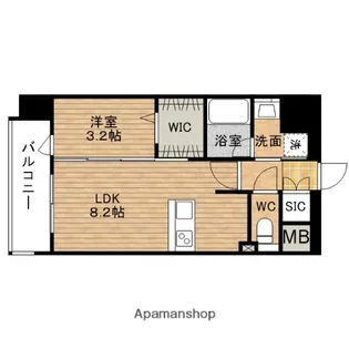 レオンコンフォート九条アルバ【3階】の間取り